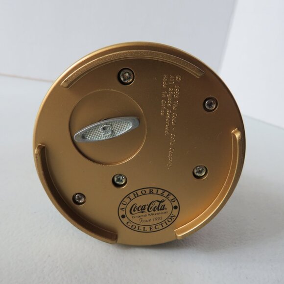 Christmas Vintage Coca-Cola Musical Collection Santa Decorating The Tree WORKS - Picture 9 of 15